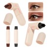 Anebake 2pzs Doble Sello Delineador De Ojos Waterproof 2.1g,negro Y