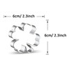 WDYJMALL Cookie Cutter Clover Flower Shape - A