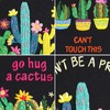 Louise Maelys Funny Cactus Embroidery Kits for Beginners,Cross Stitch Kit