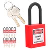 Lockout Lock, 38mm Lock Out Tag Out Padlocks, 10 Sets