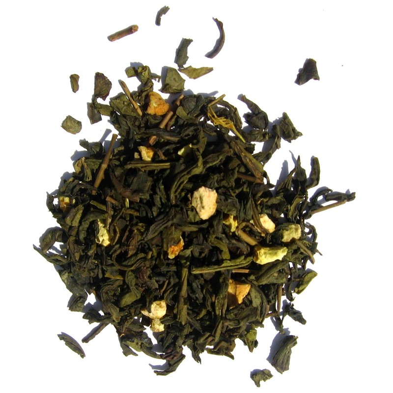 USDA Organic Jasmine Citrus Loose Leaf Green Tea 1 LB