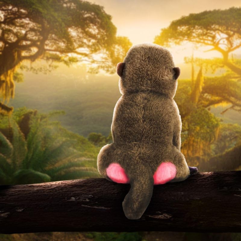Zappi Co Baboon Plush Toy (22cm) Cheeky Pal - Soft,