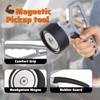Magnetic Pickup Tool, Stainless Steel Lifting Magnet Sweeper, for Welding,