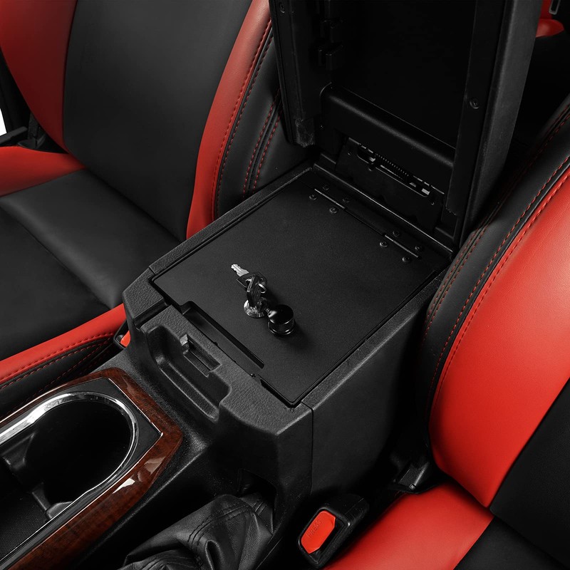 u-Box Tacoma Center Console Safe Lockbox Insert Lock Vault Box