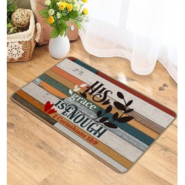 XAPEK Inspirational Gifts Door Mat - 17x30 Inch Non-Slip Door Mat, Inspirational Gifts for Women, Door Mat Indoor Entrance, Inspire Me Home Decor - 2 Corinthians 12:9