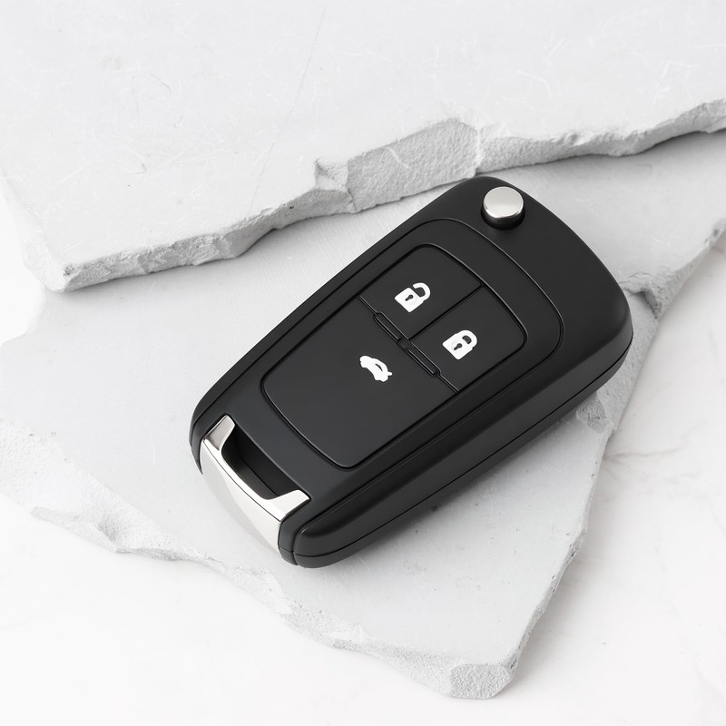 EMSea 1Set 433MHz 3 Button Flip Remote Key Fob with