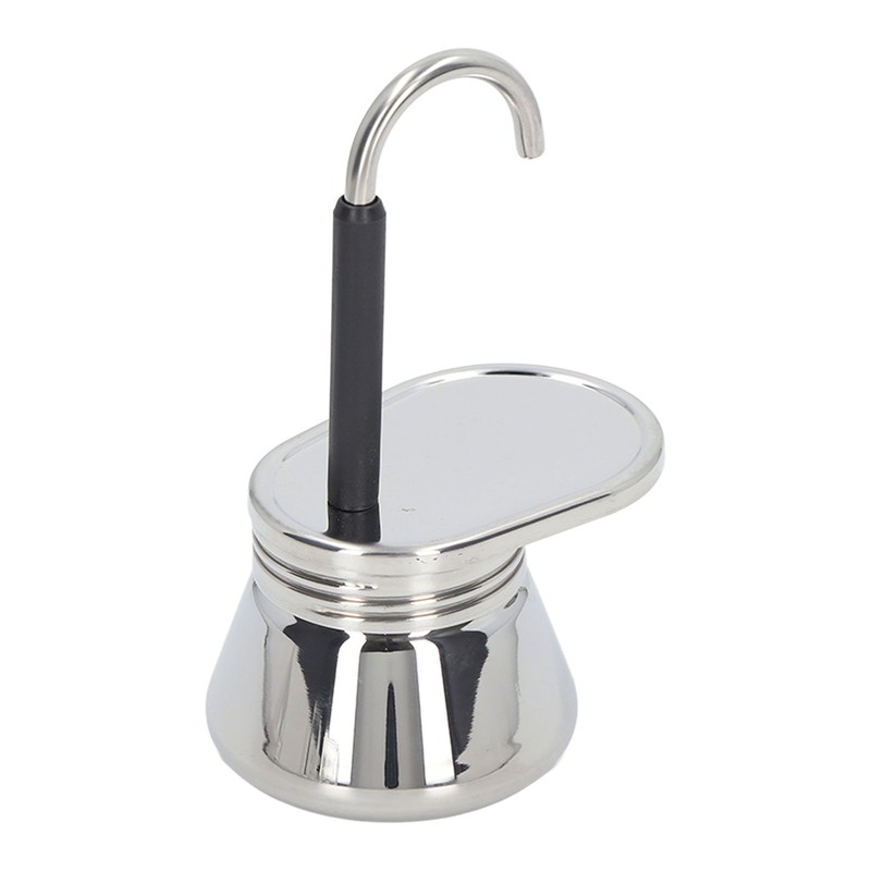 Single Spout Mocha Pot Stainless Steel Lightweight Italian Coffee Maker
