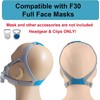 2-Pack F-30 Replacement Headgear Compatible with AirFit F-30 or AirTouch