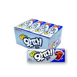 Lotte Watta Chewing & Bubble Gum 23g x 16ea Renewal version 왓따 (Coke Flavor)