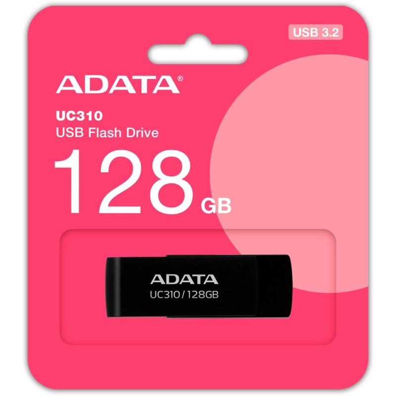 ADATA UC310 128GB USB 3.2 Gen 1 Flash Drive |