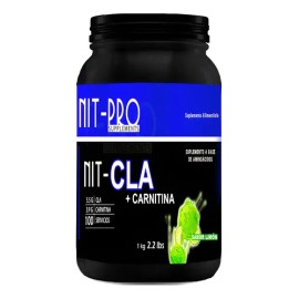 Cla + Carnitina Suplemento Alimenticio 1kg Nit-pro 100servis