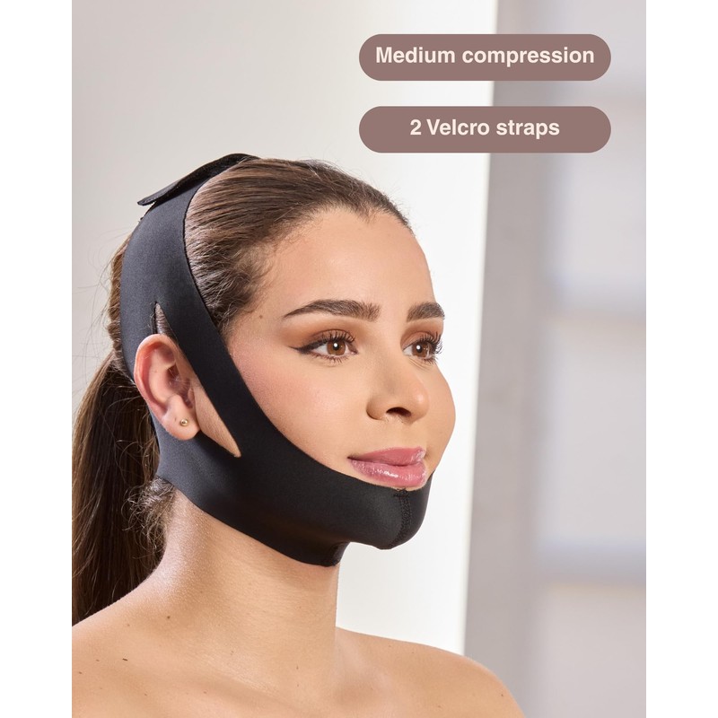SHAPE CONCEPT Chin Strap for Sleeping 317 Medium Compression Double
