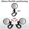 2PCS Retrovisores para Bicicleta para Merida Ride300