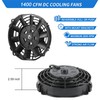CTOCH 7" Electric Radiator Cooling Fan Assembly Kit with 12V