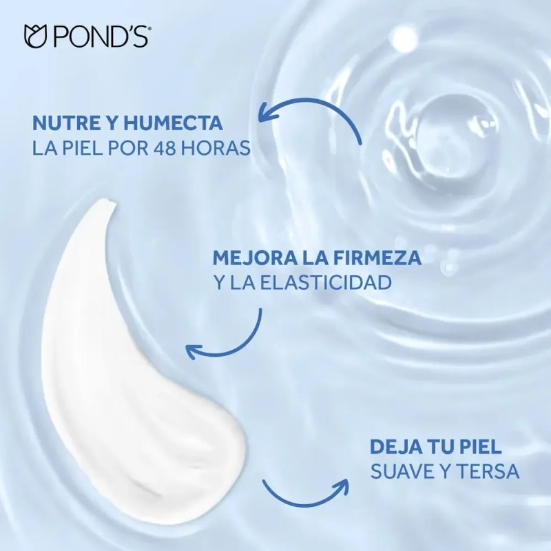 Pond's S Crema Facial Humectante Nutritiva 400g Todo Tipo De