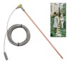 MOKIKUBA Grounding Rod with 40ft Wire, Connects Your Body to