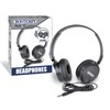 Bontempi Foldable Cable Headphones Compatible with 3.5 mm Jack Devices,