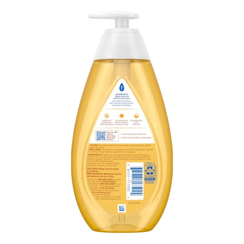 Champú Johnson's Baby Con Aloe Vera Y Vitamina B5 600