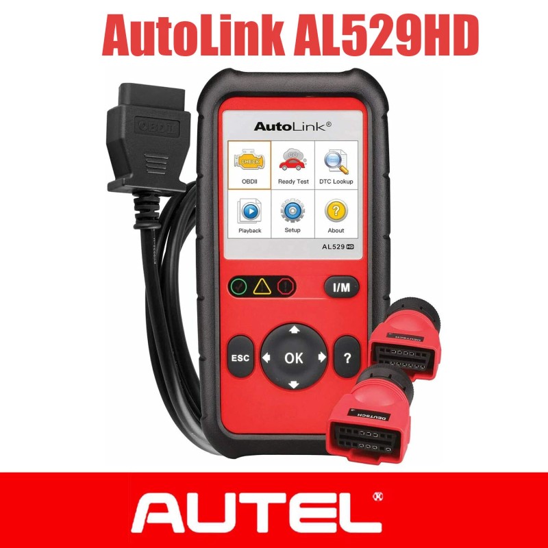 Autel AutoLink AL329 AL529HD OBD2 CAN OBDII Auto Car Code