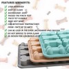 3Pack Dog Bone Silicone Mold, Dog Treat Mold,Baking Mold, Used