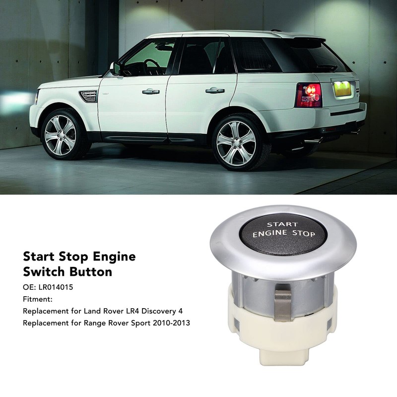 Engine Start Stop Push Button Switch, LR014015 Push Start Ignition