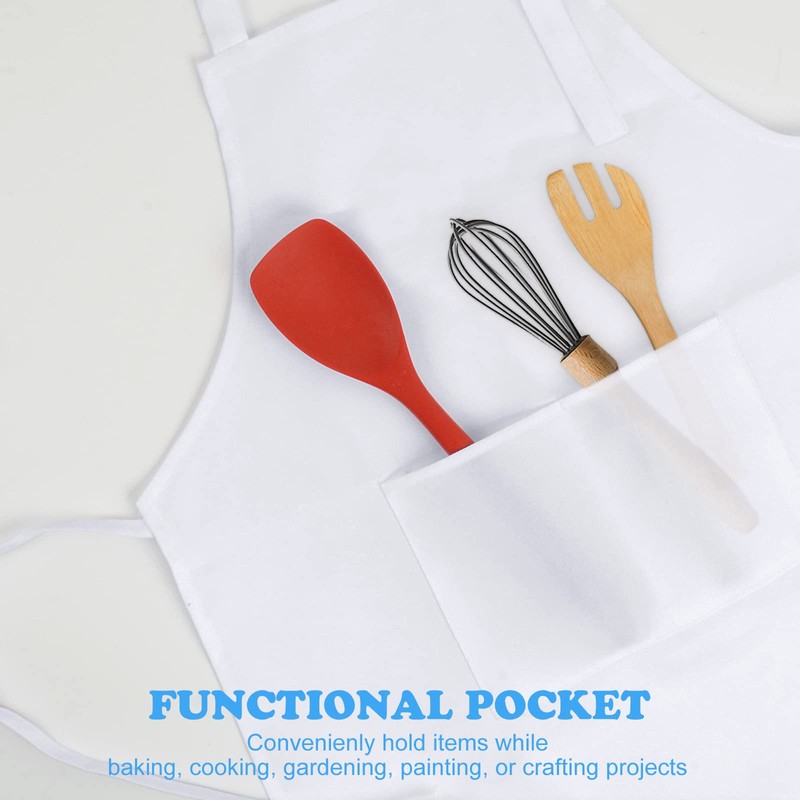 Sinland Kids Apron Children's Chef Apron for Cooking Baking Painting