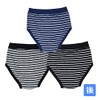 Gallo Boy's 3-Piece Brief, Top Span, Front Opening, Border, black/blue