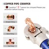 Hydraulic Copper Press Tool with 1/2",3/4" and 1" Jaw Copper