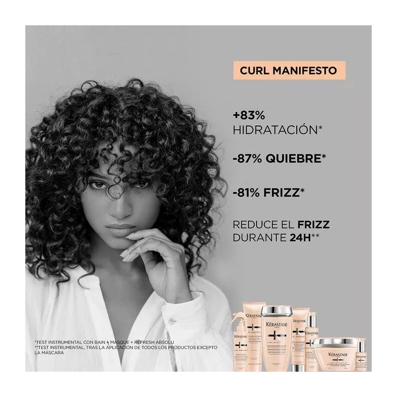 Kérastase Kit Kerastase Curl Manifesto Shampoo Y Acondicionador
