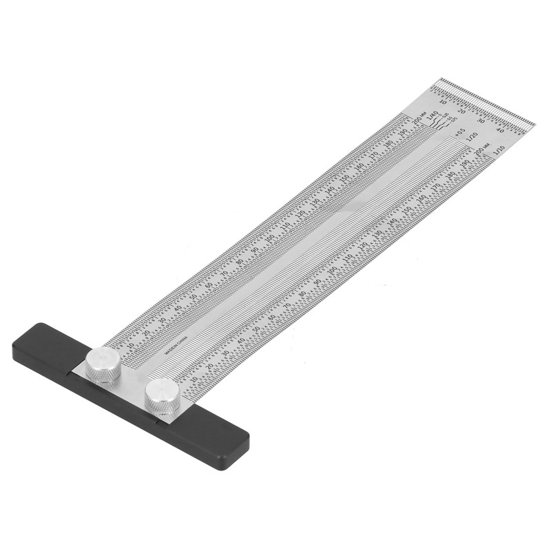 Woodworking Scribing T Rules Accuracy Marking Positioning Scribing T Ruler