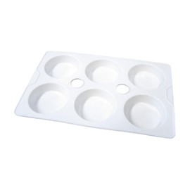 Major Brushes 6 Well Economy Palette - 1 Palette