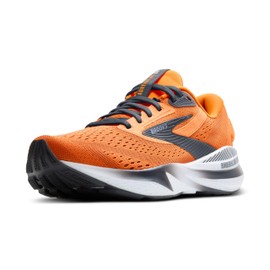 Brooks Men’s Adrenaline GTS 24 Supportive Running Shoe - Orange/Ebony/Country Blue - 9 Medium