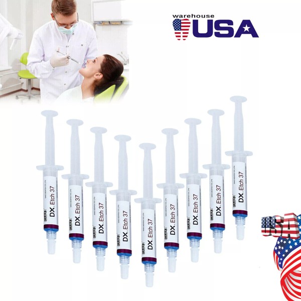 Dentex 10 Packs Dentex Dental Acid Etching Gel 37% 5
