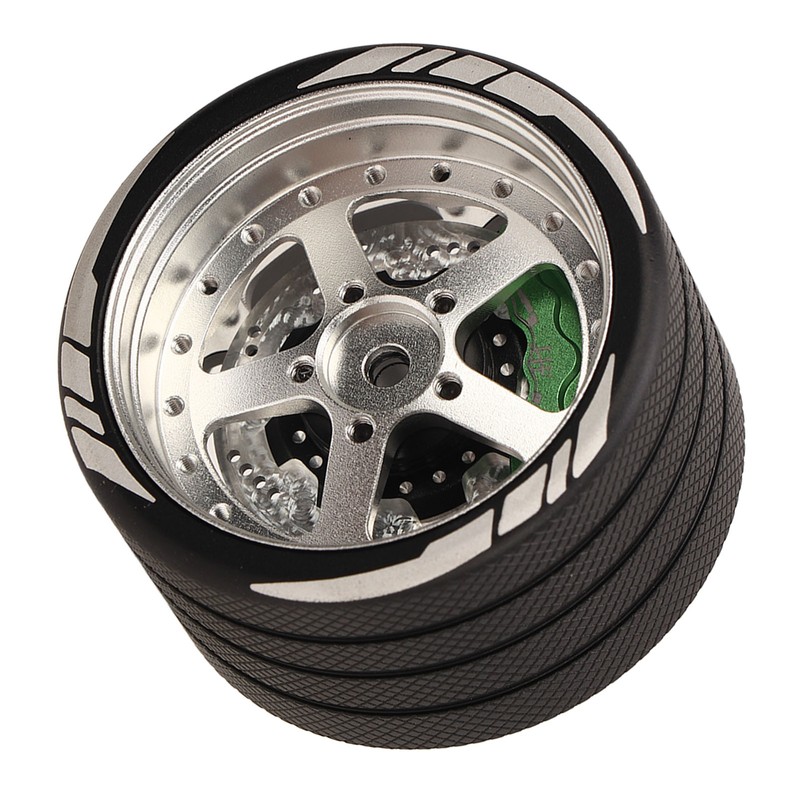 RC Transmitter Steering Wheel Aluminum Alloy Trigger One Handed Control