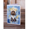 Caroline's Treasures Sussex Spaniel My Angel Greeting Cards Pack of