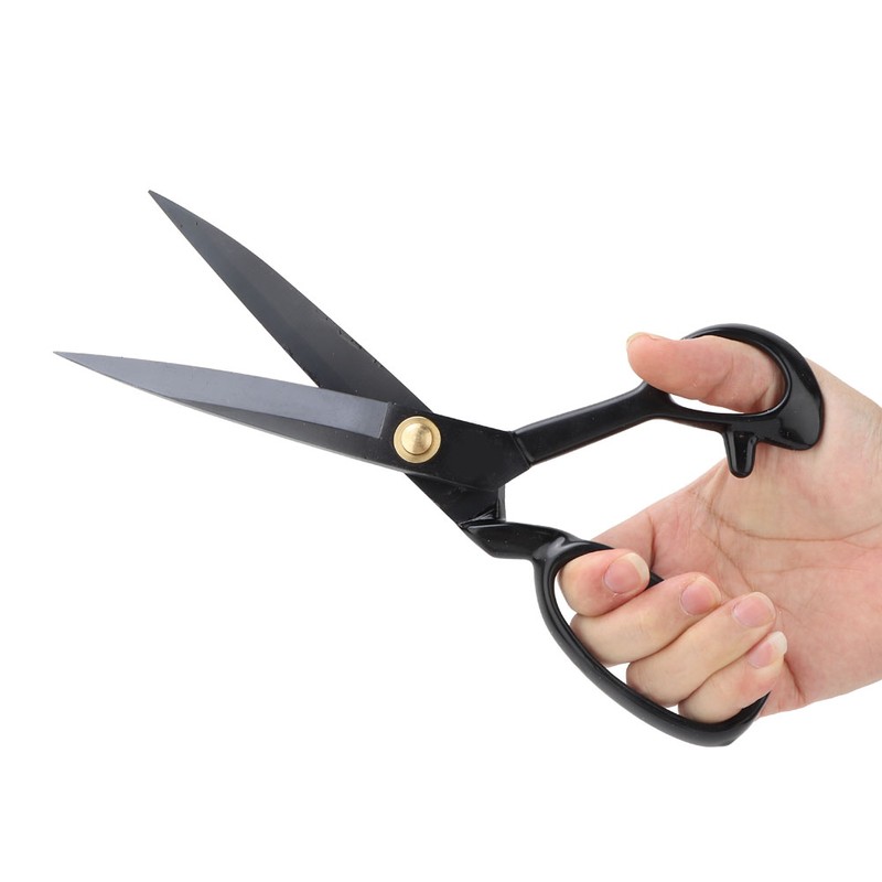 High Quality Retro Black Steel Clothes Leather Craft Tailor Scissors