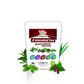 Stevia Boost Morning Green tea Oolong tea Mulberry leaf Pandan leaf Stevia leaf Herbal Teabags