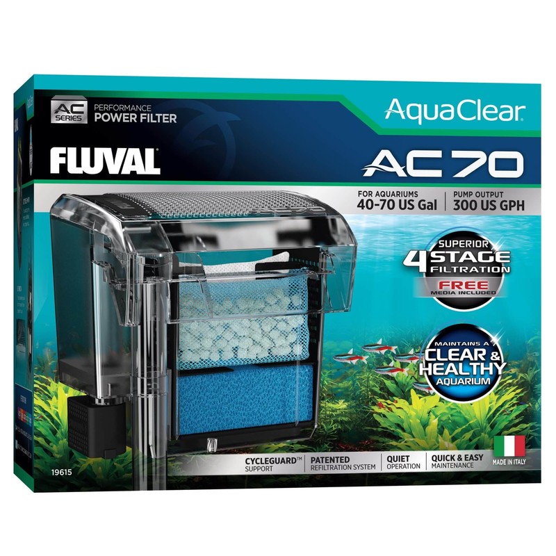 Fluval - Biofoam for AC70 Power Filter, Pack of 3