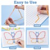 DICOSMETIC 2 Sets Calm Down Threading Boards String Weaving Drawing