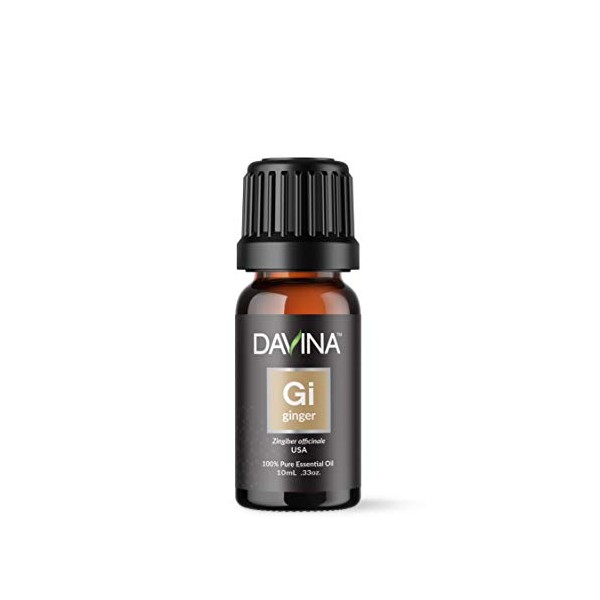 Ginger Pure Essential Oil 10ml by Davina
