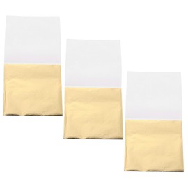 CORHAD 200 Sheets Gold Foil Flakes Craft Gold Foil Sheets for Decorations Multi-Color Gold Flakes for Handmade Art