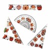 Capybara Ruler Set of 4 - Geometry Set with Straight