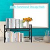 Vaphayva Expandable Kitchen Cabinet Counter Shelf, Adjustable Countertop Organizer, Pantry