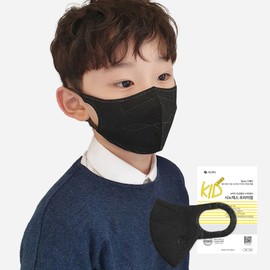 [Premium] Black 50 Sheets Sinotex Easy Breathing Mask, Black Medium (M) 50 Sheets / [프리미엄] 블랙 50매 시노텍스 숨쉬기 편한 마스크, 블랙중형(M) 50매