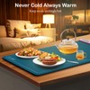 Food Warmer Silicone Electric Warming Tray - Rapid Heating, Precise