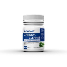 Zooone 15-Day Cleanse – Natural Gut & Colon Support Supplement – Promotes Digestive Health & Regularity – 60 Capsules – Fitness & Wellness Support