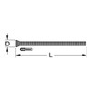 Ks Tools 203.0015 Copper Pipe External Bending Spring, 15 mm