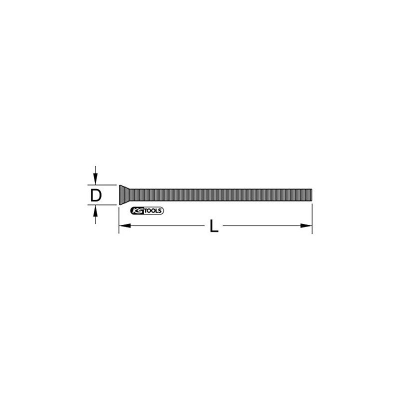 Ks Tools 203.0015 Copper Pipe External Bending Spring, 15 mm