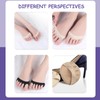 Baluue Men's Half Socks Toe Separation Five Toe Socks for