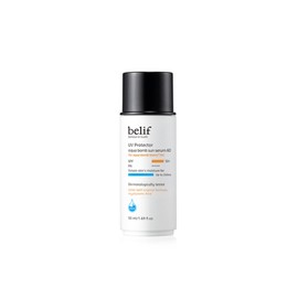 Belif [더블] 빌리프 UV 프로텍터 - 아쿠아 밤 선 세럼 어드밴스드 50 mL(SPF50+/PA++++)X2개 [Double] Belif UV Protector - Aqua Balm Sun Serum Advanced 50 mL (SPF50+/PA++++) x 2 pcs